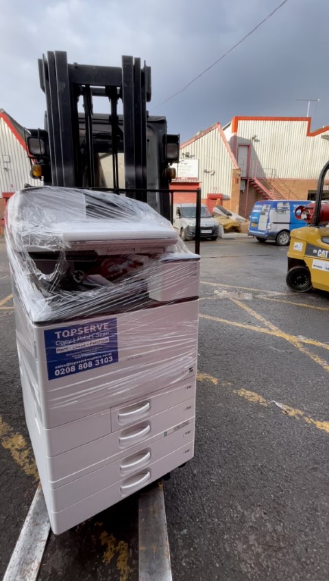Ricoh MPC3003 install image